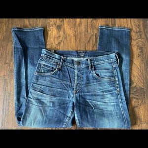 Citizens of Humanity Jeans Emerson Slim Boyfriend Jean Cropped size 28